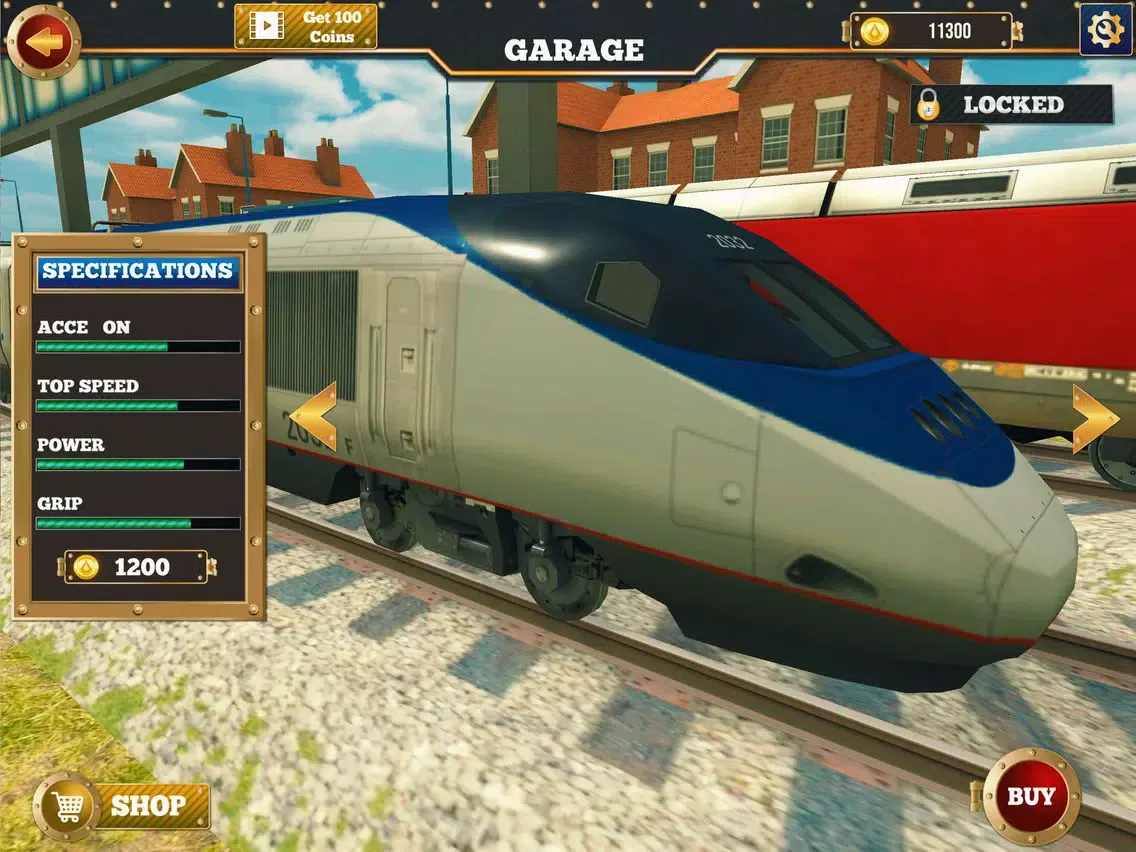 Ảnh chụp màn hình của Euro Train Passenger Drive iPad 