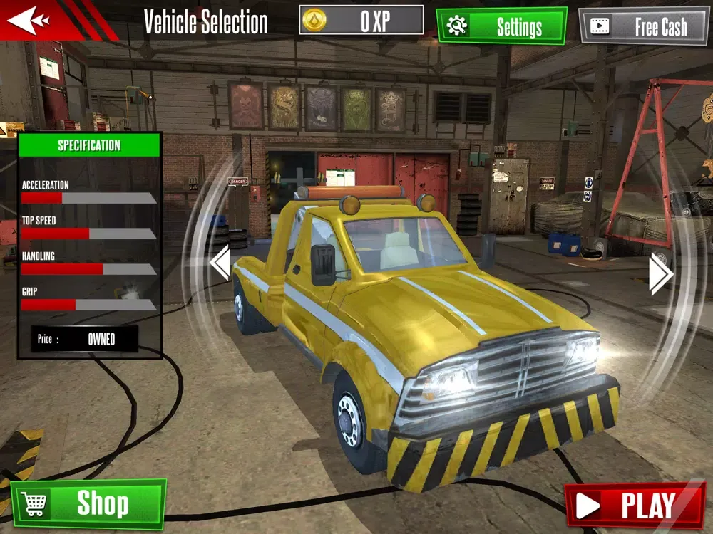Tow Car Carrier Truck iPad  स्क्रीनशॉट