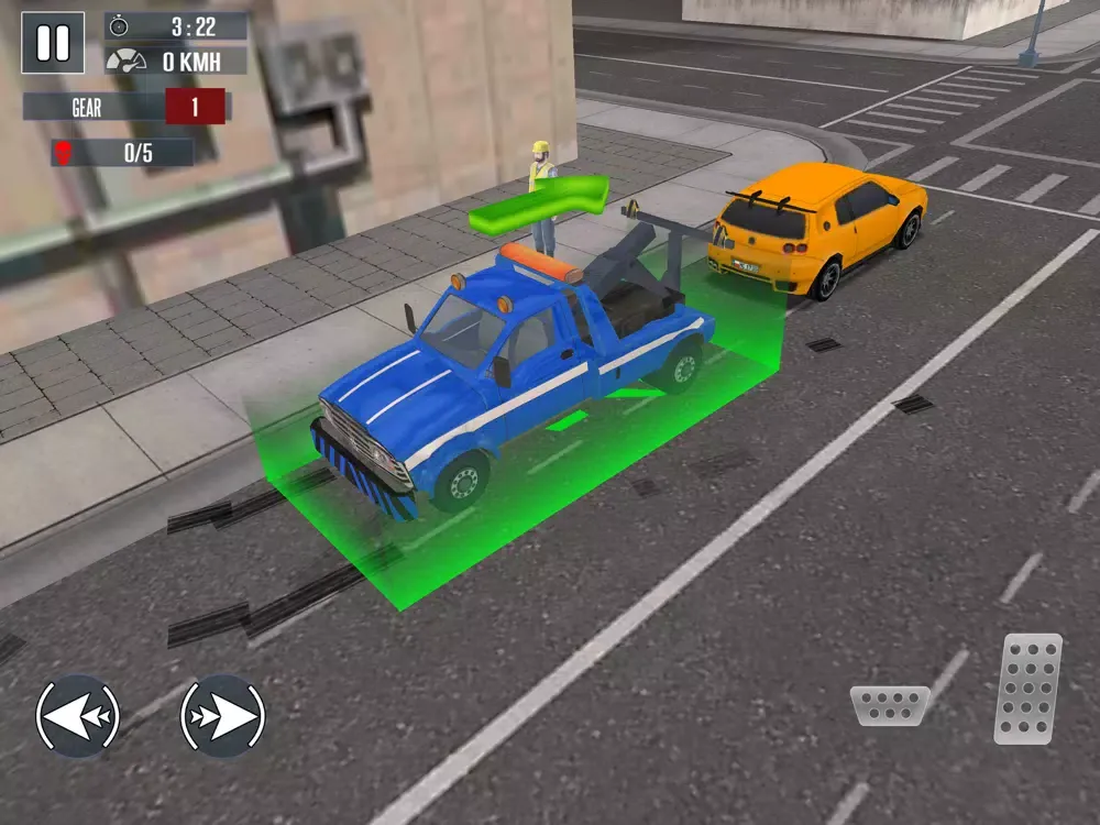 Tow Car Carrier Truck iPad  स्क्रीनशॉट