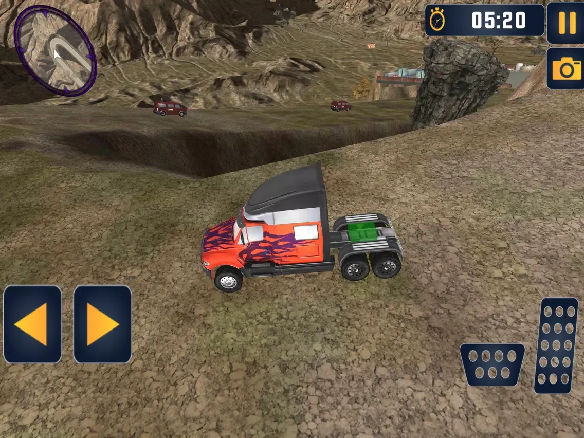 Capturas de pantalla de Hilly American Heavy Vehicle iPad 