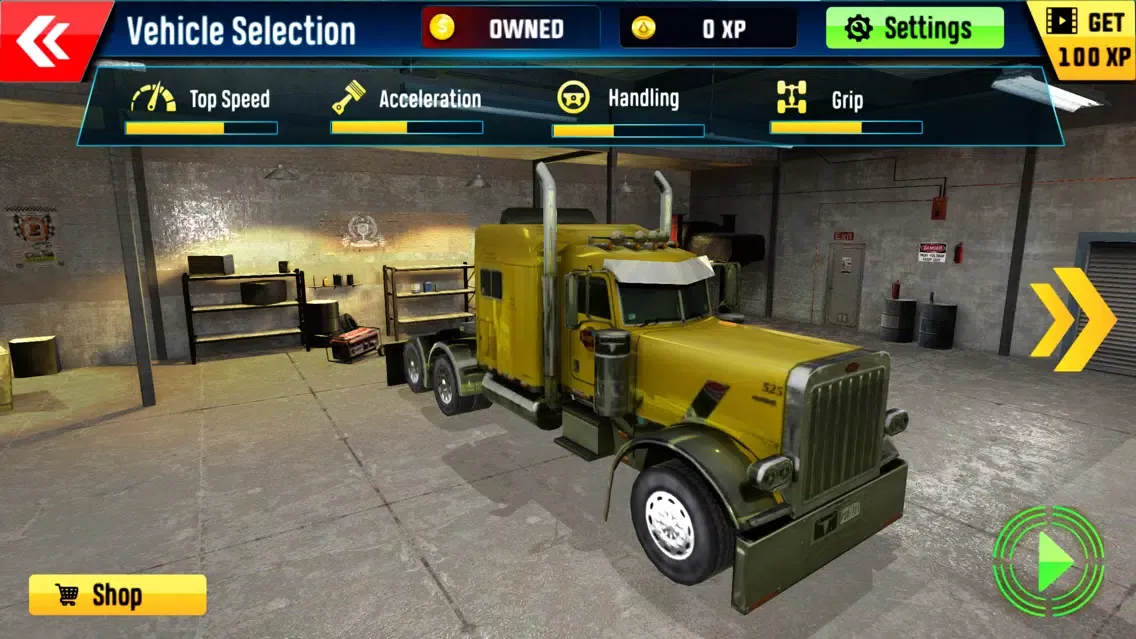 Capturas de pantalla de Hilly American Heavy Vehicle