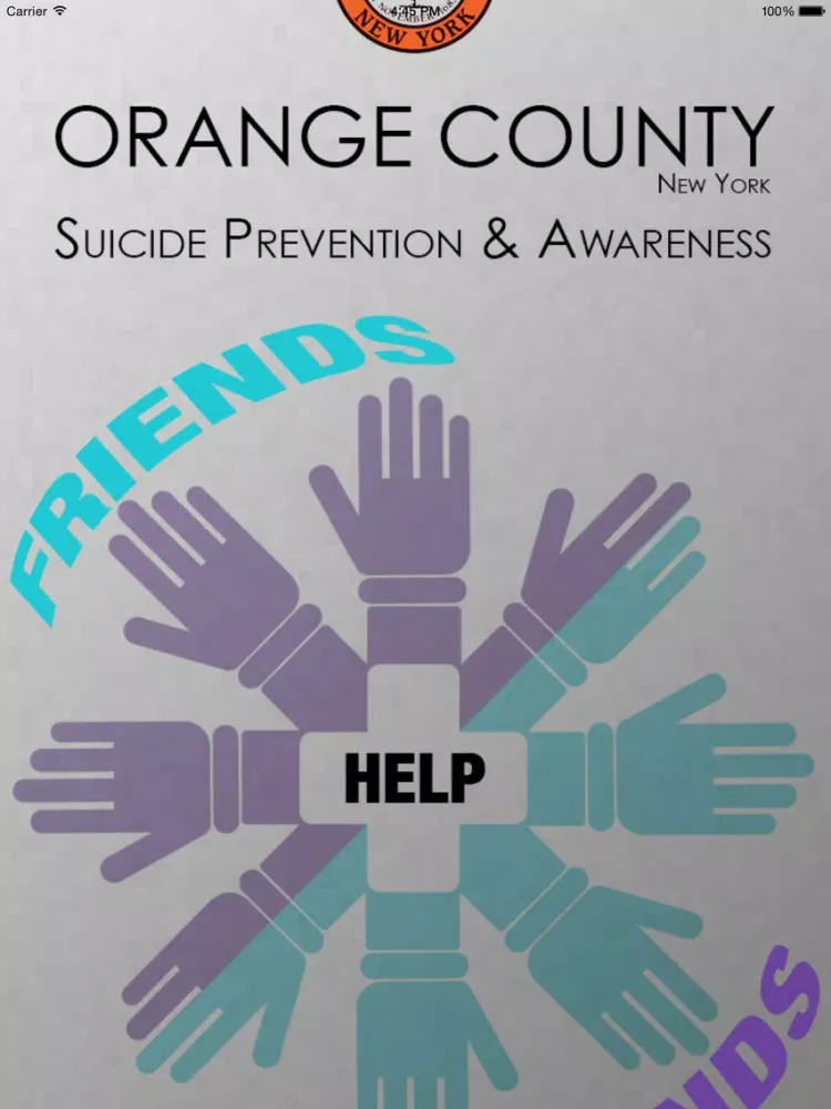 Orange County NY Friend Help Friends iPad  Screenshots