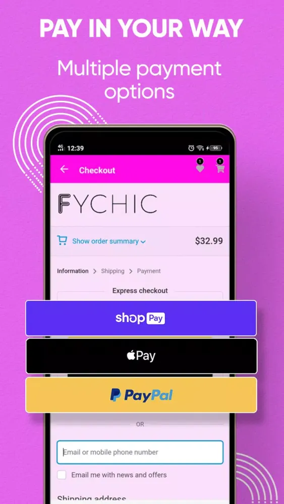 fyChic Screenshots