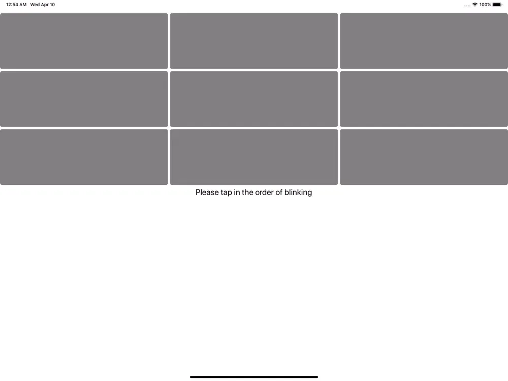 Capturas de pantalla de WMT Working Memory Training iPad 