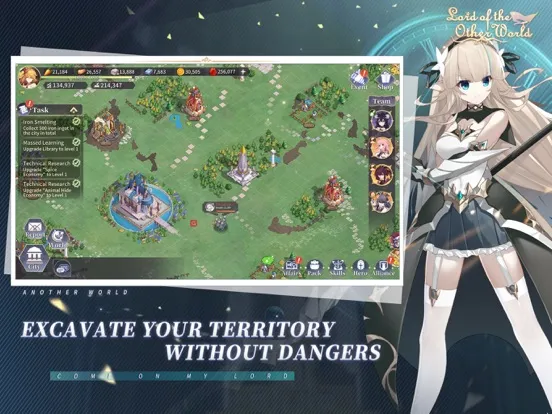 Lord of the Other World iPad  سکرین شاٹس