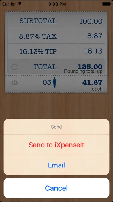 Capturas de tela do FYI Tip Calculator Free