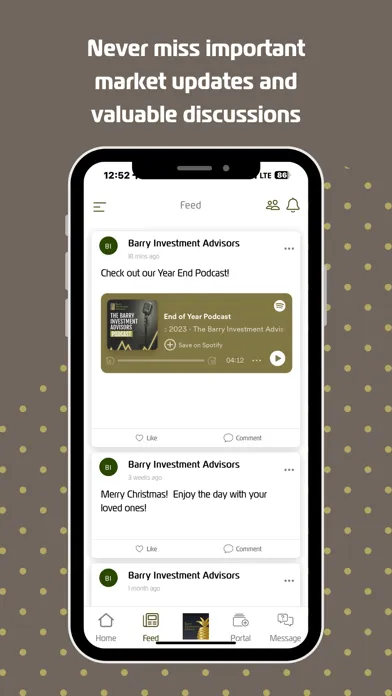 Barry Investment Advisors سکرین شاٹس