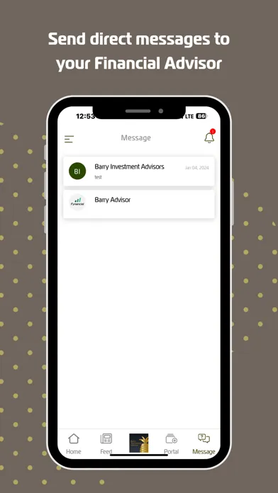 Barry Investment Advisors سکرین شاٹس