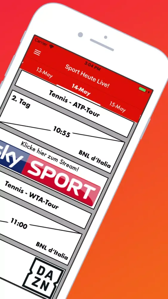 Sport Heute Live: TV & Streams應用截圖