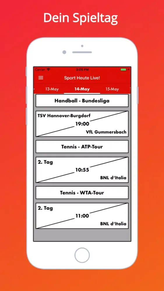 Sport Heute Live: TV & Streams應用截圖