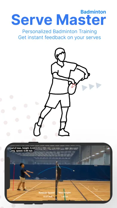 Badminton Serve Analysis應用截圖