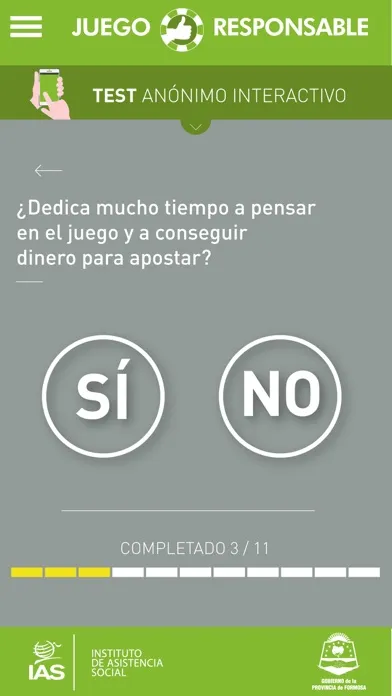 Juego Responsable 스크린샷