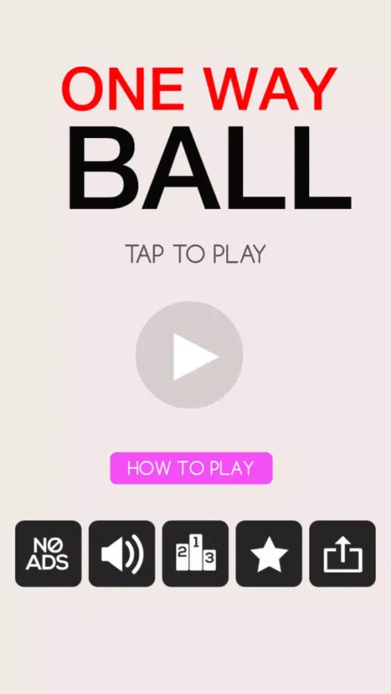 Скриншоты One Way Ball