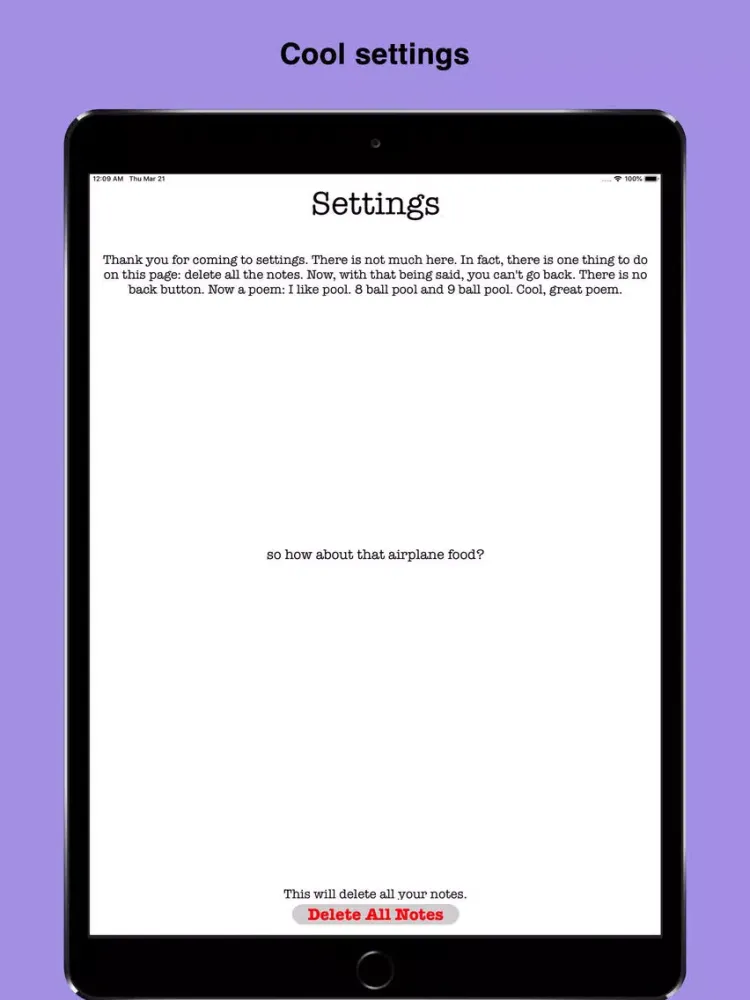 Captures d'écran de quickNotes - Simple Note Taker iPad 