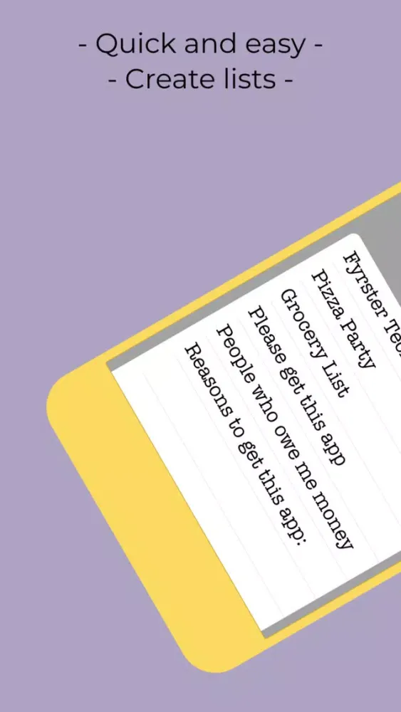Captures d'écran de quickNotes - Simple Note Taker