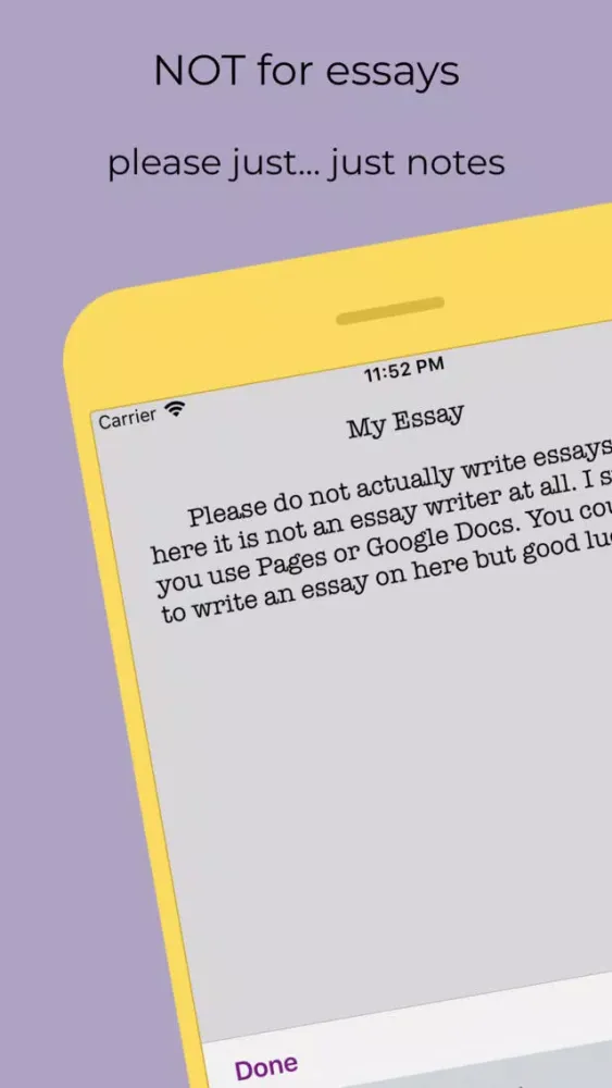 Captures d'écran de quickNotes - Simple Note Taker