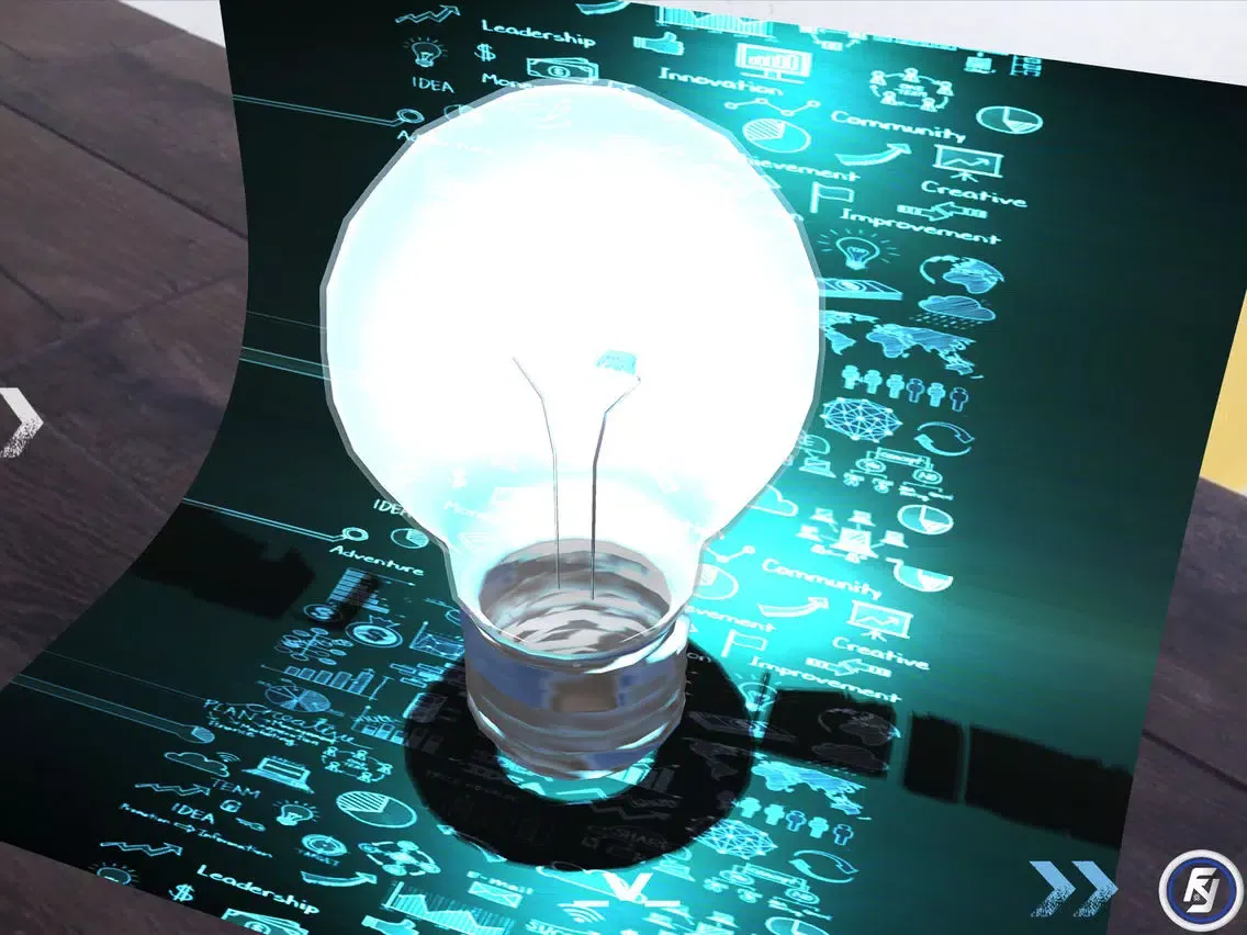 Tangkapan layar Fyware: AR First Glance iPad 