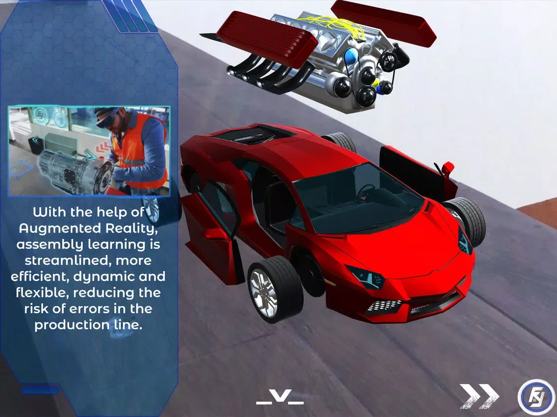Tangkapan layar Fyware: AR First Glance iPad 