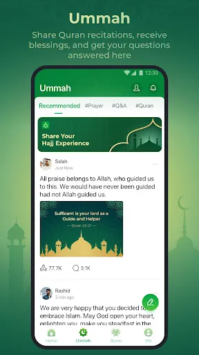 صور WeMuslim: Athan, Qibla&Quran