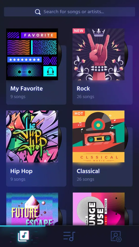 Dancing Tiles スクリーンショット