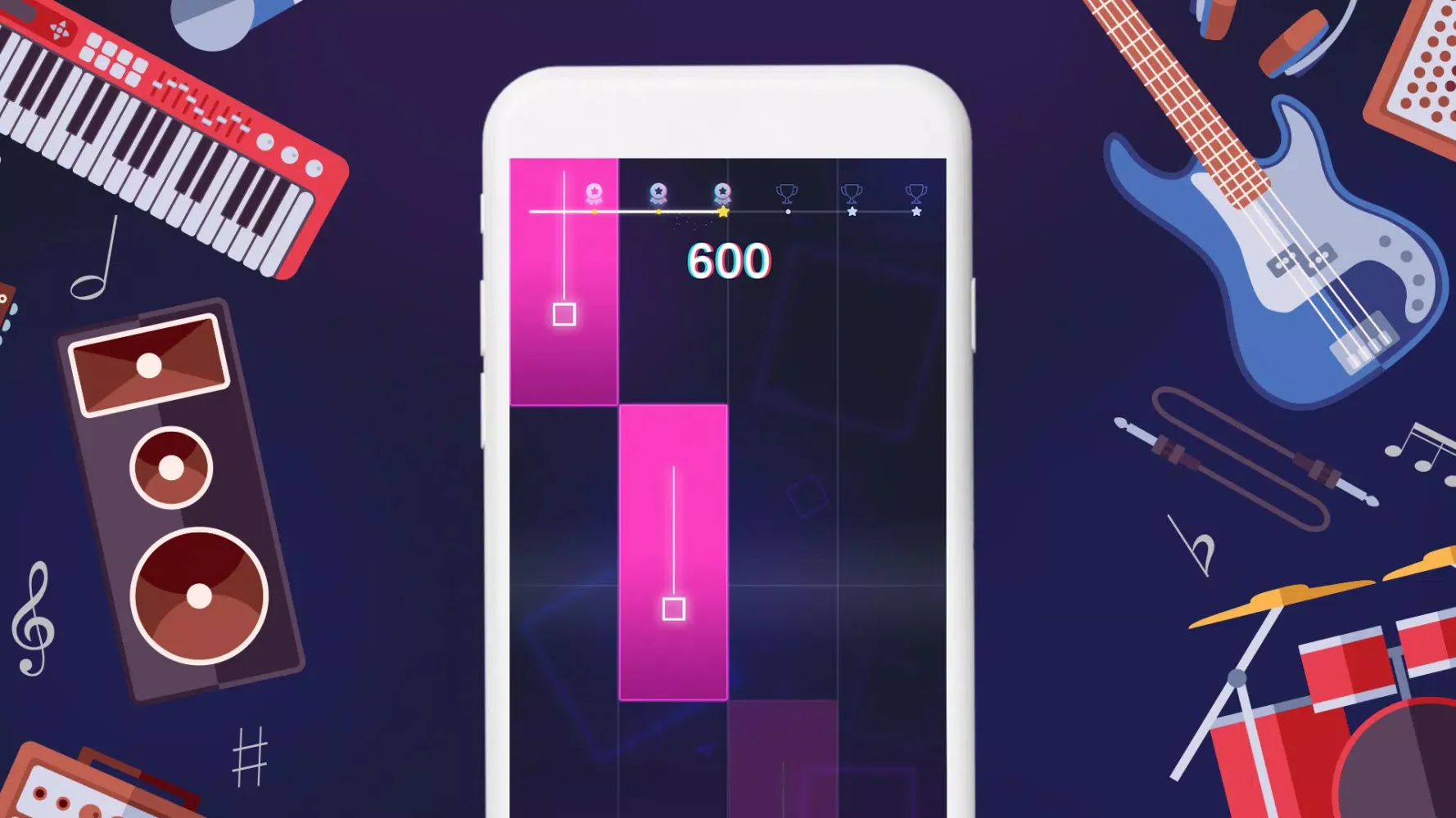 Dancing Tiles スクリーンショット