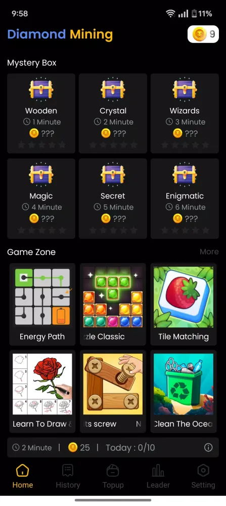 Screenshot di Diamond Mining Simulator