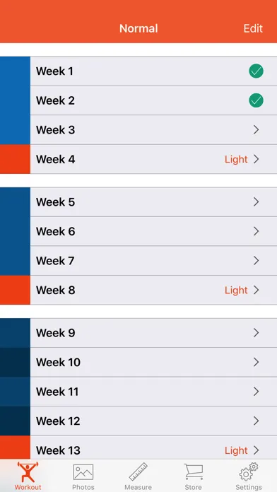 تصاویر 90 Day Workout Tracker 3