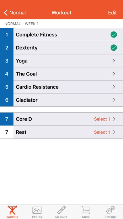 تصاویر 90 Day Workout Tracker 3