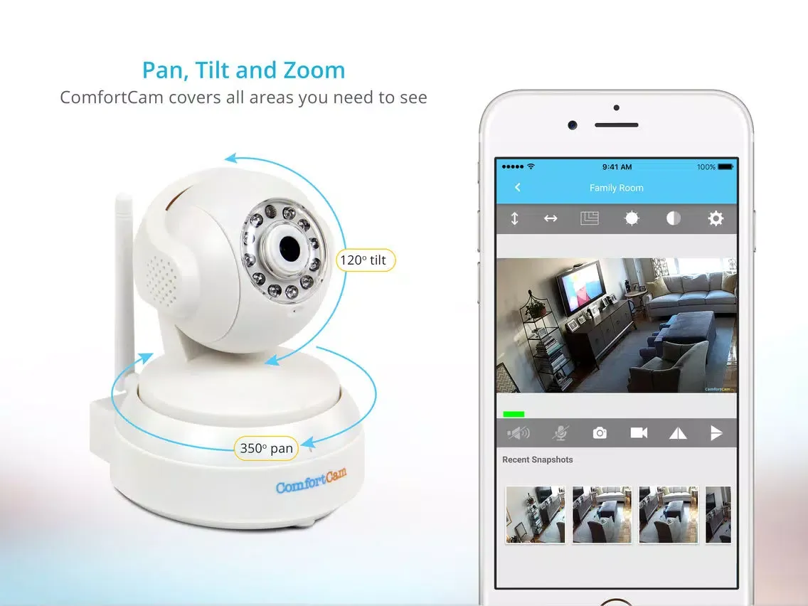 Comfortcam Pro iPad  स्क्रीनशॉट