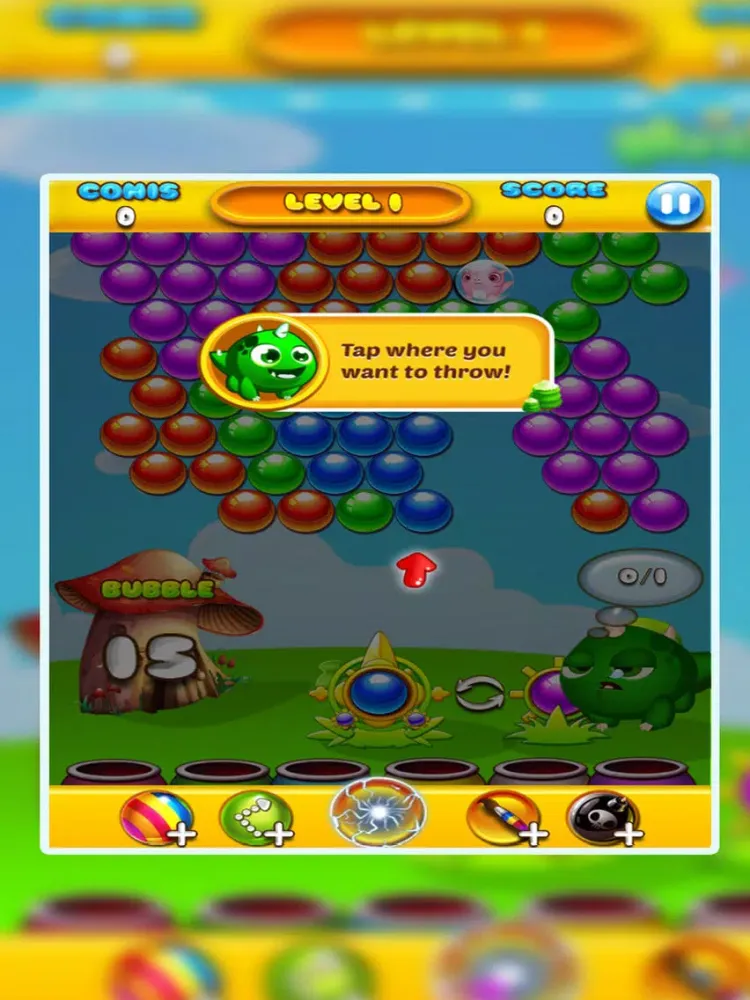 Crazy Bubble Shooter Rescue Animal Free Edition iPad  स्क्रीनशॉट
