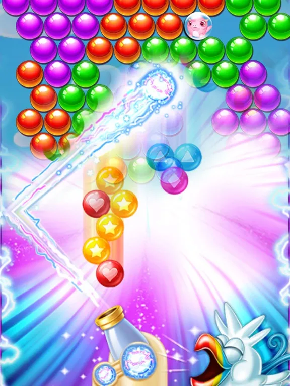 Bubble Rainbow For Christmas Game iPad  Screenshots