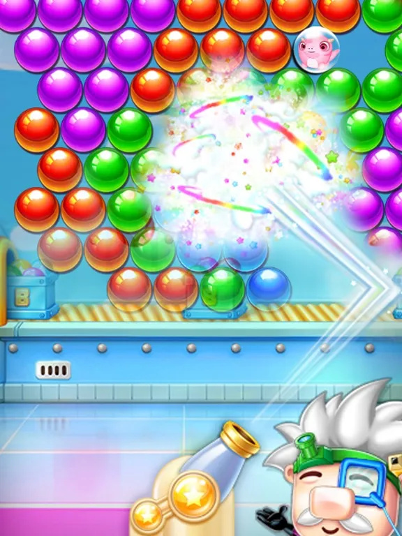 Bubble Rainbow For Christmas Game iPad  Screenshots