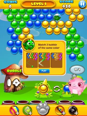 Crazy Bubble Bobble Shooter Mania iPad  Ekran Görüntüleri