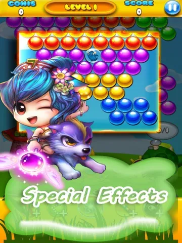 Animal Baby Bubble Pop Shooter iPad  Screenshots