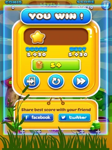 Animal Baby Bubble Pop Shooter iPad  Screenshots