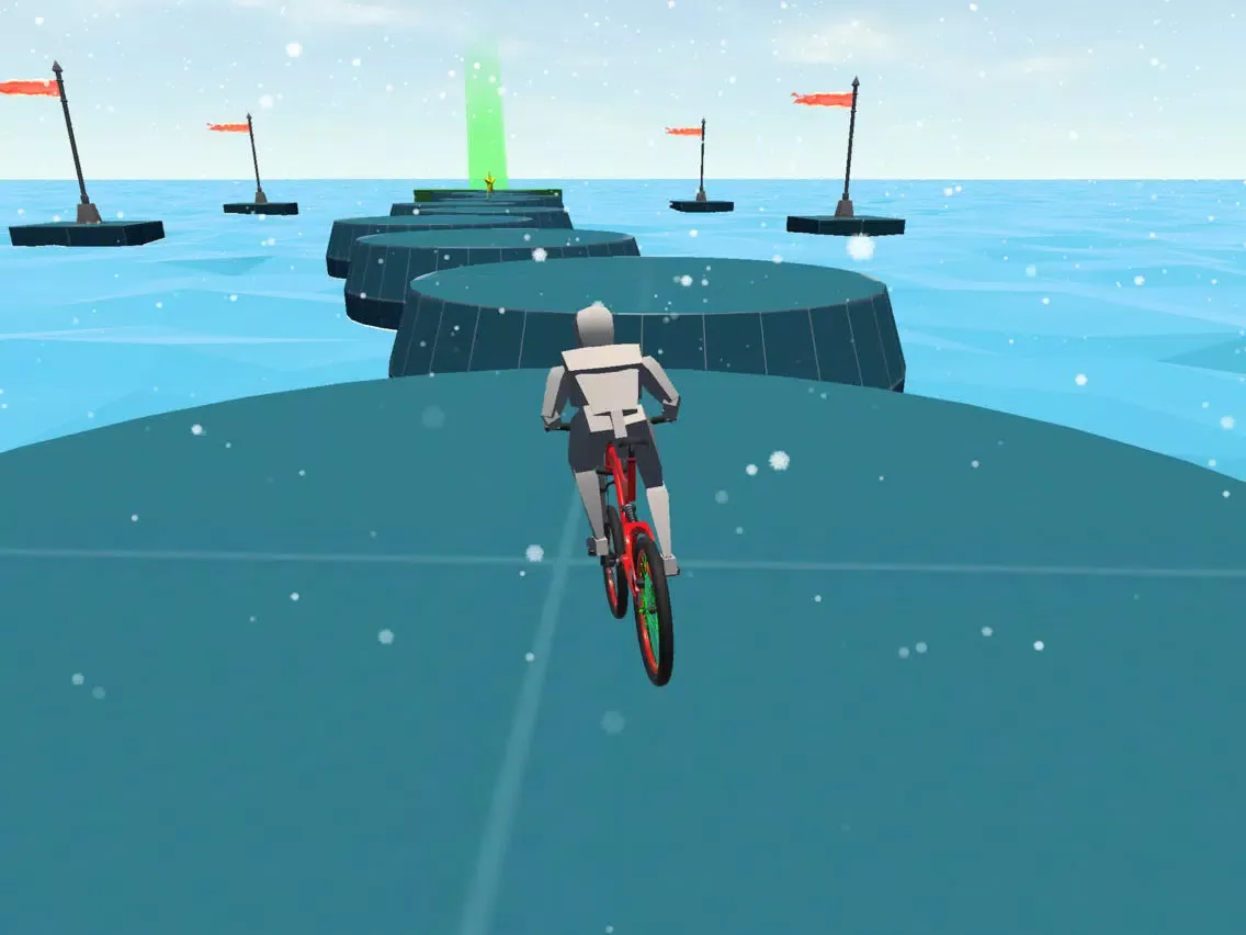 Captures d'écran de Super Ragdoll Biker iPad 