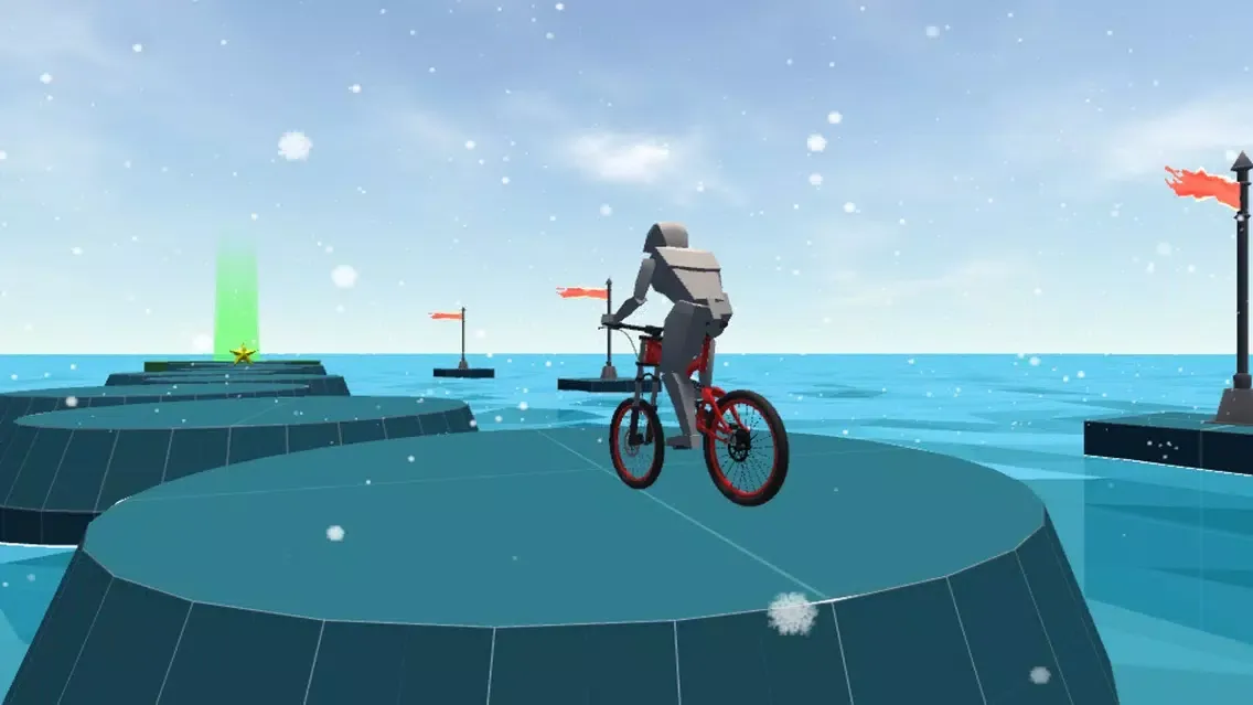 Captures d'écran de Super Ragdoll Biker