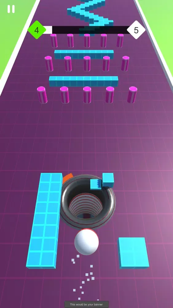 Pockey Hole 3D - Crazy Blocks 스크린샷