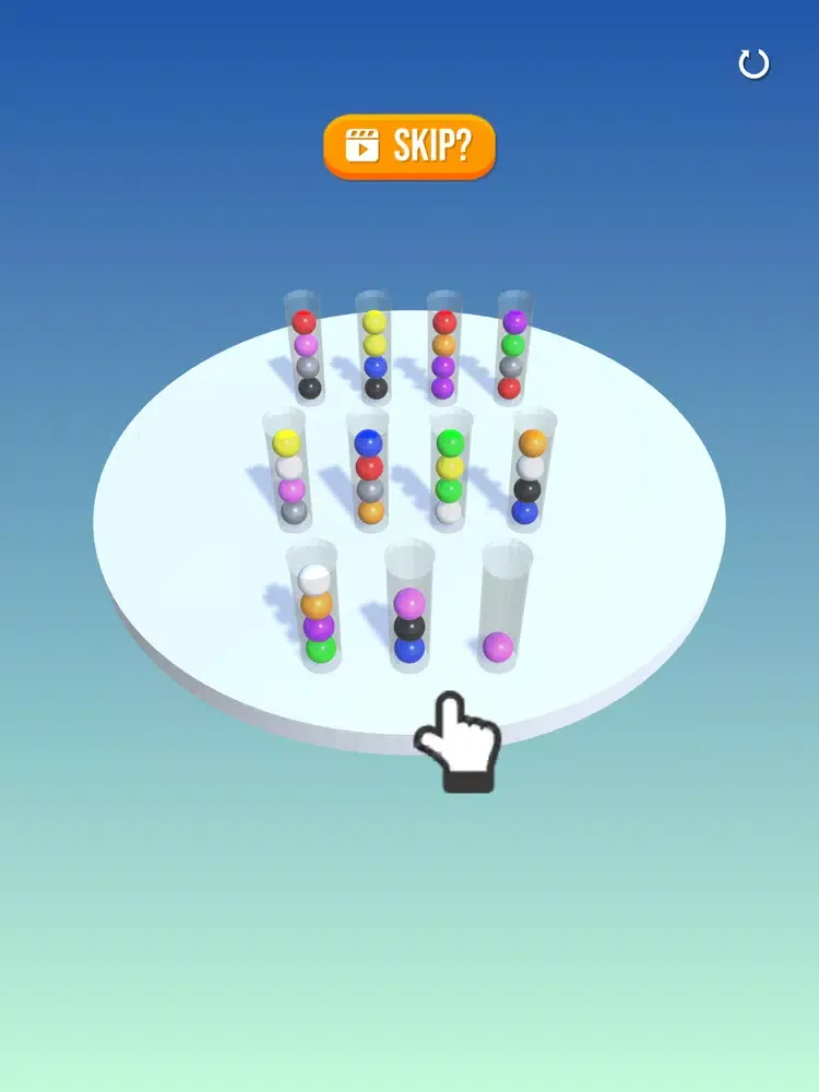 Sort Balls Puzzle -Brain It 3D iPad  Screenshots