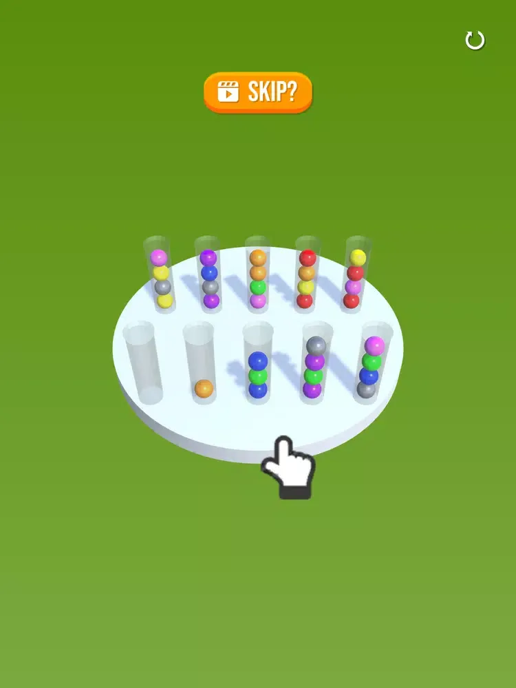 Sort Balls Puzzle -Brain It 3D iPad  Screenshots