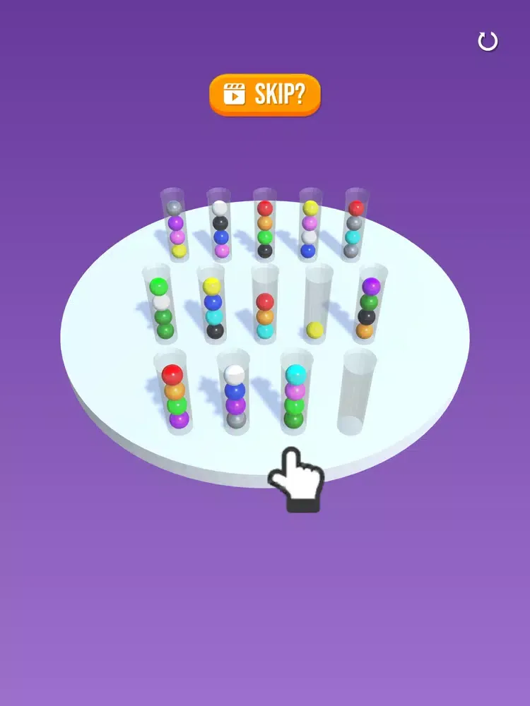 Sort Balls Puzzle -Brain It 3D iPad  Screenshots