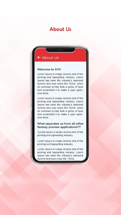 Screenshot di G11 -Dream11 Prediction