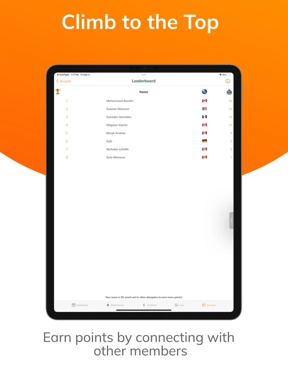 G20 YEA iPad  Ekran Görüntüleri