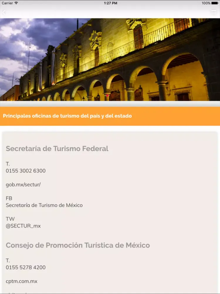 Durango iPad  스크린샷