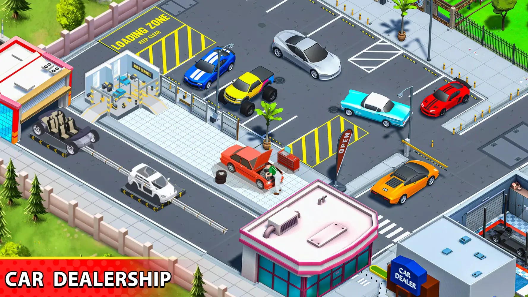 Idle Car Dealer Tycoon Games Screenshots