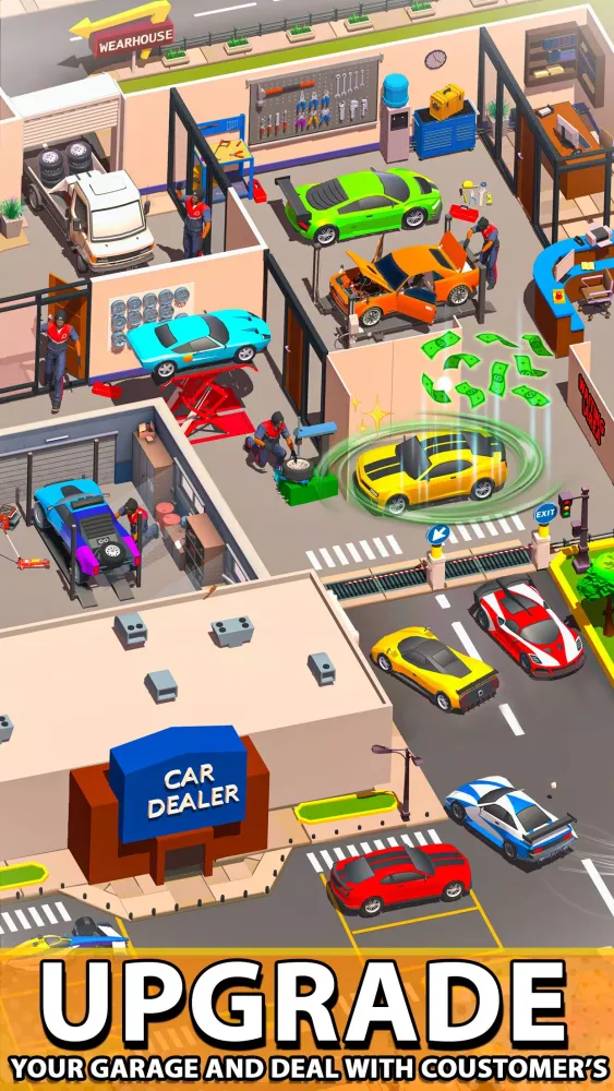 Idle Car Dealer Tycoon Games Screenshots