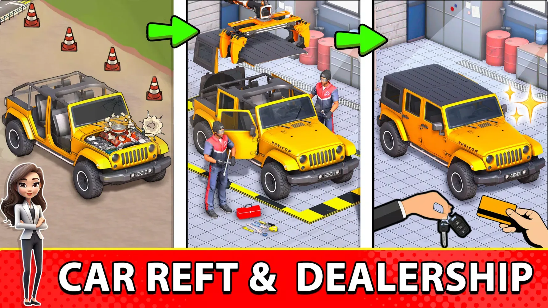 Idle Car Dealer Tycoon Games Screenshots