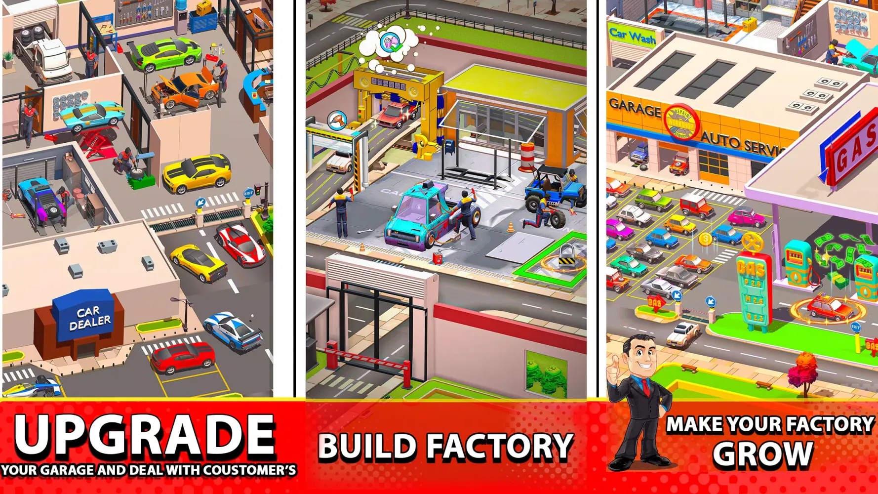 Idle Car Dealer Tycoon Games Screenshots