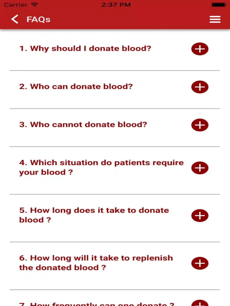 Bhutan Blood4Life iPad  स्क्रीनशॉट