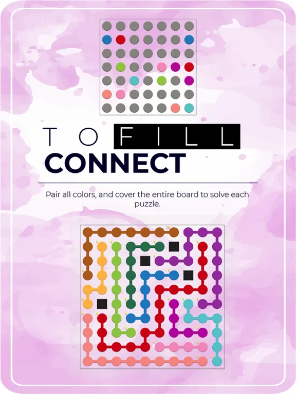 Dots Connect To Fill iPad  Screenshots